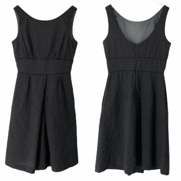 J. Crew Dresses & Skirts - J. Crew Seersucker Fit Flare Dress Gray Size 0
